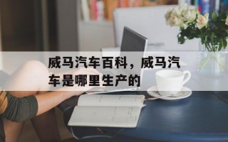 威马汽车百科，威马汽车是哪里生产的