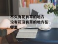 不久有花有草的地方 没有花没有草的地方在哪里