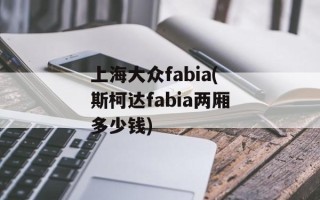 上海大众fabia(斯柯达fabia两厢多少钱)