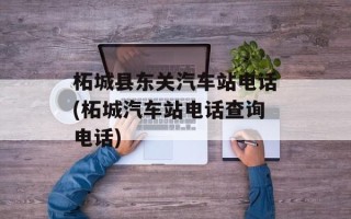 柘城县东关汽车站电话(柘城汽车站电话查询电话)