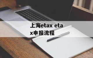 上海etax etax申报流程
