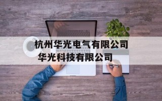杭州华光电气有限公司 华光科技有限公司