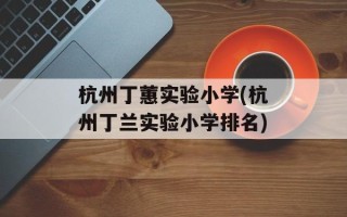 杭州丁蕙实验小学(杭州丁兰实验小学排名)