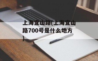 上海宜山路(上海宜山路700号是什么地方)