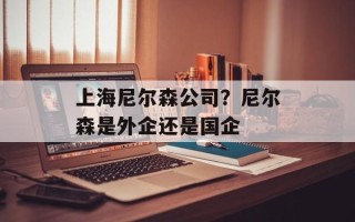 上海尼尔森公司？尼尔森是外企还是国企