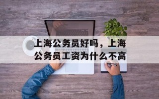 上海公务员好吗，上海公务员工资为什么不高
