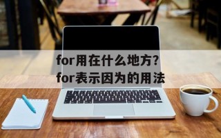 for用在什么地方？for表示因为的用法