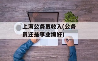 上海公务员收入(公务员还是事业编好)