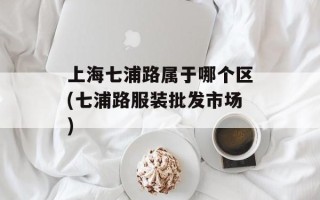 上海七浦路属于哪个区(七浦路服装批发市场)