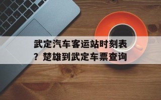 武定汽车客运站时刻表？楚雄到武定车票查询