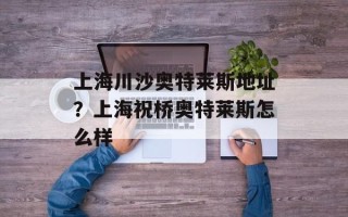 上海川沙奥特莱斯地址？上海祝桥奥特莱斯怎么样