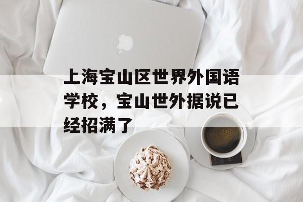 上海宝山区世界外国语学校，宝山世外据说已经招满了-第1张图片-