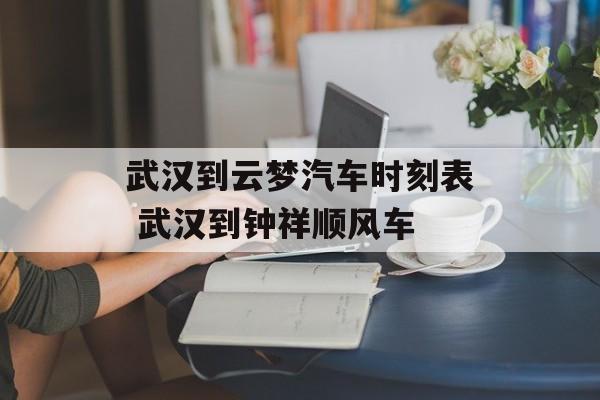 武汉到云梦汽车时刻表 武汉到钟祥顺风车-第1张图片-